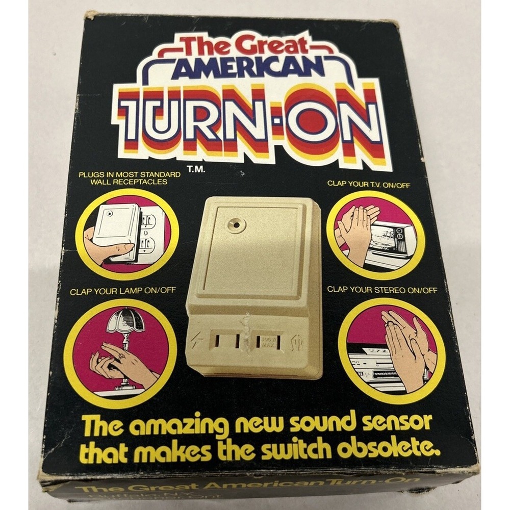 The Great American Turn-On Futronics Canada Clapper Clap On Off Automation